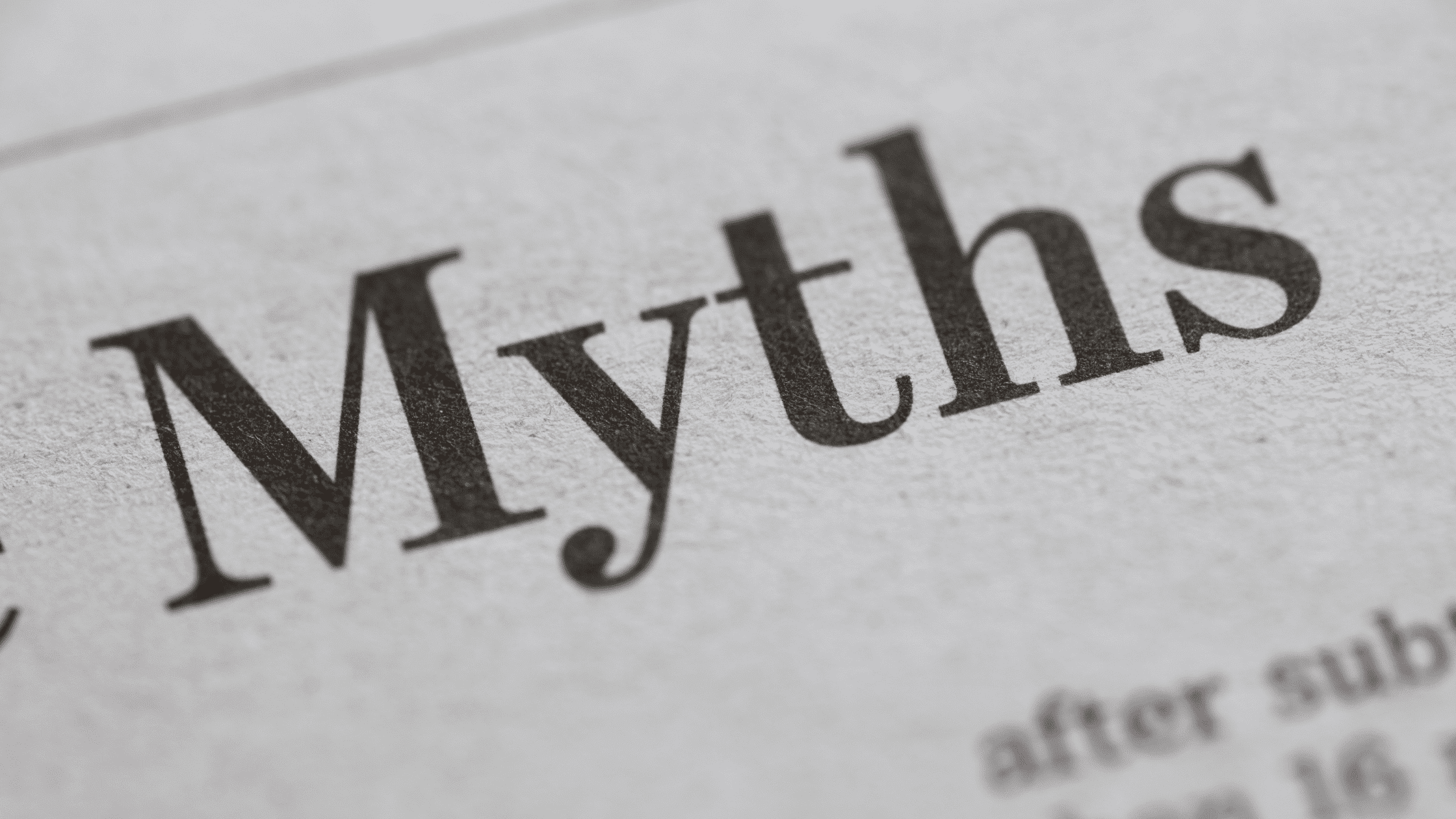 The Truth Behind The 3 Most Common Relationship Myths